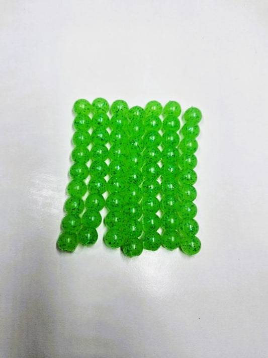 8MM Soft Beads - Green Goblin